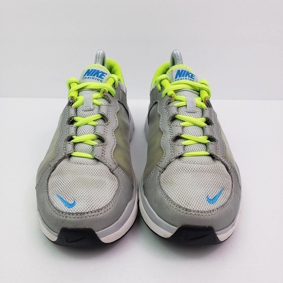 Nike Flex TR 2 Womens Size 6 Silver Green Blue Running Sneaker Shoes 511332-006 - Picture 5 of 10